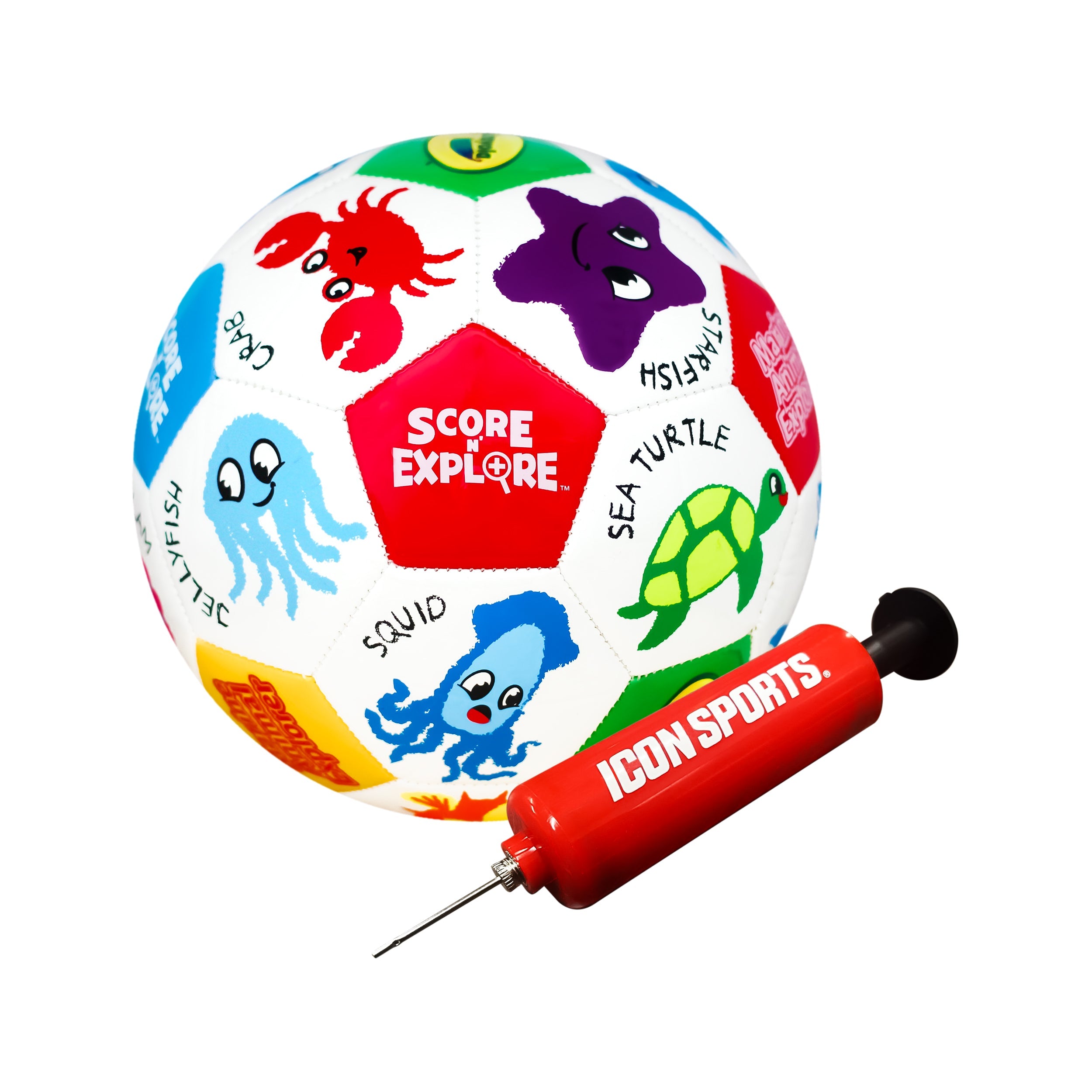 Crayola Soccer Ball CRAY91BL  - Marine Animal