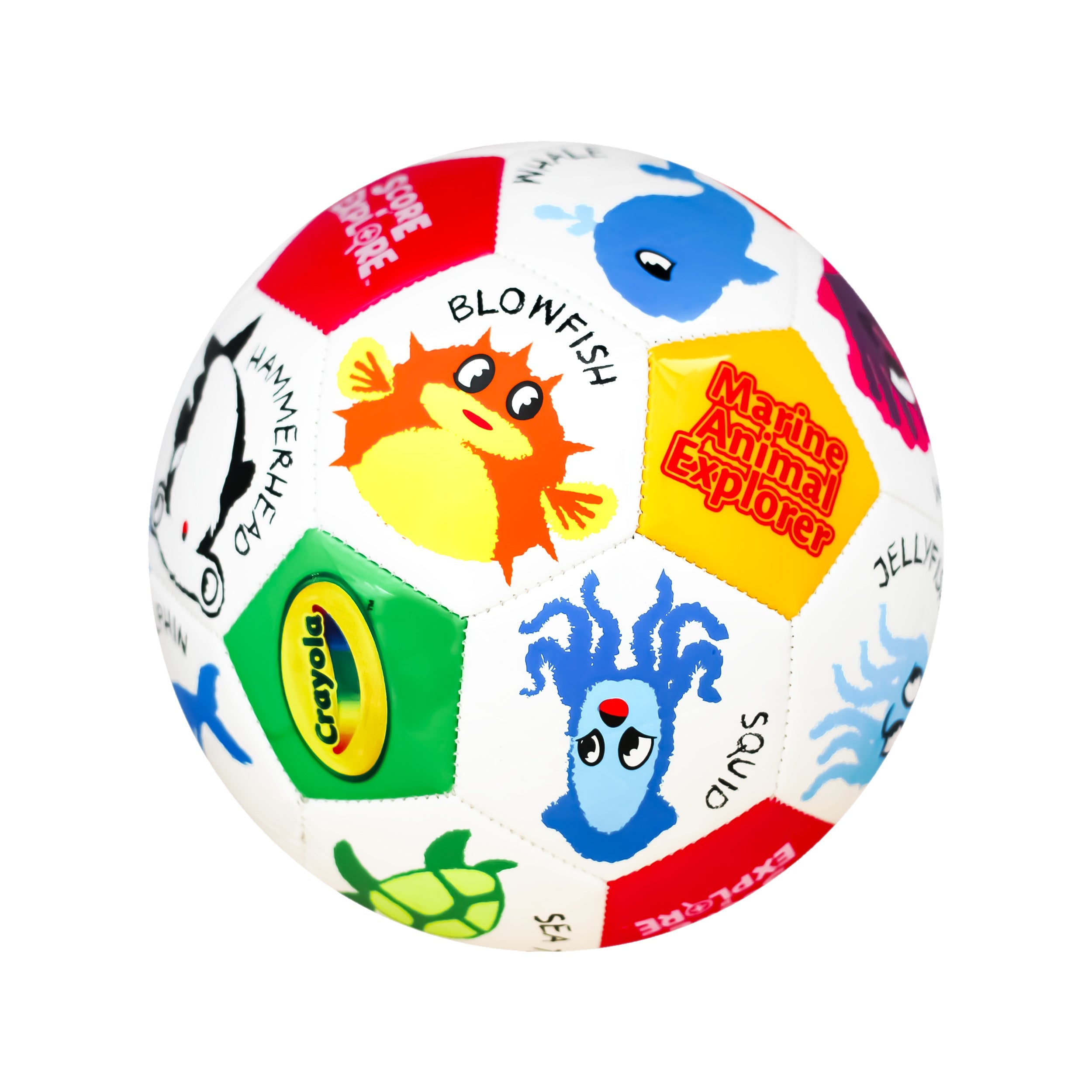 Crayola Soccer Ball CRAY91BL  - Marine Animal