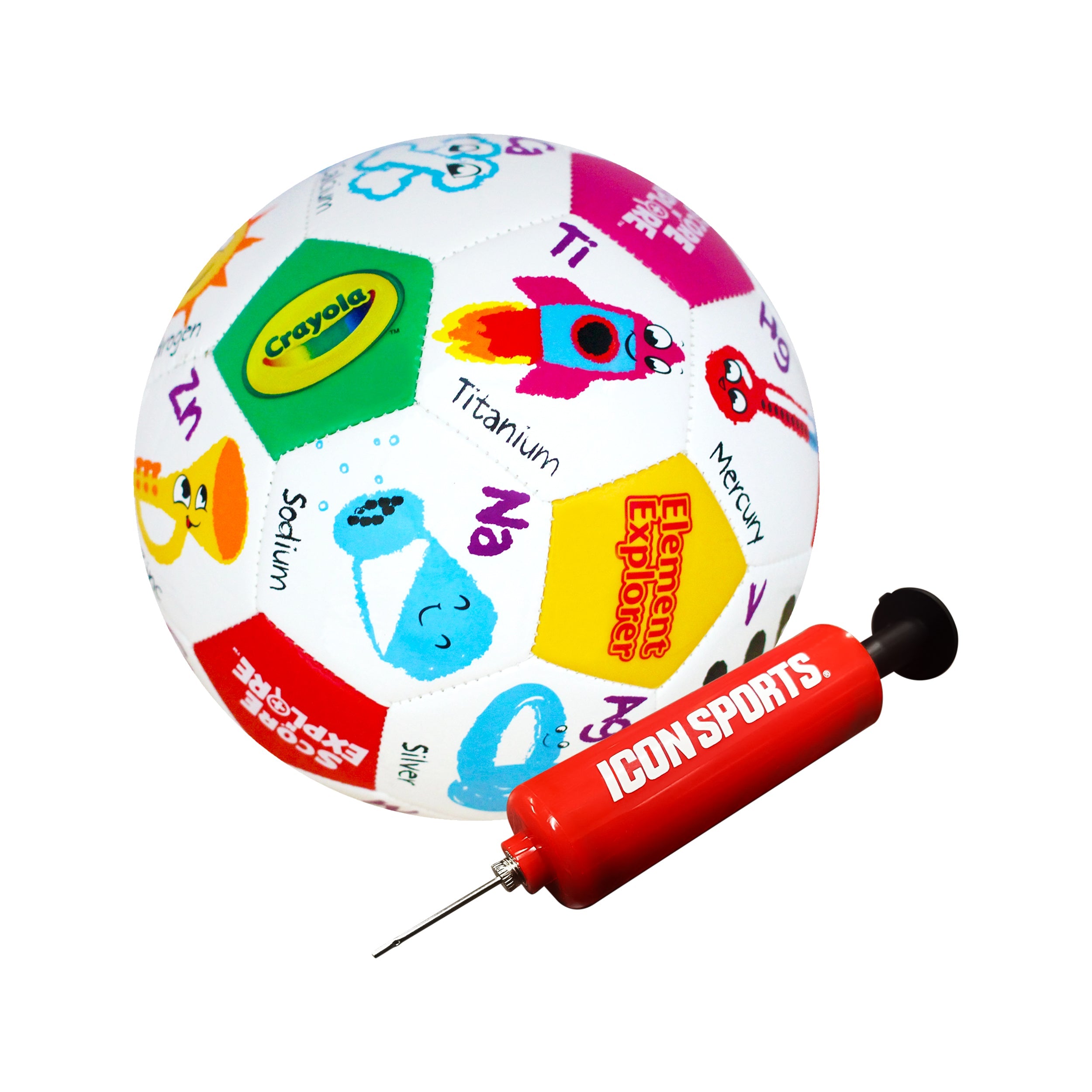 Crayola Soccer Ball CRAY92BL  - Element Explorer