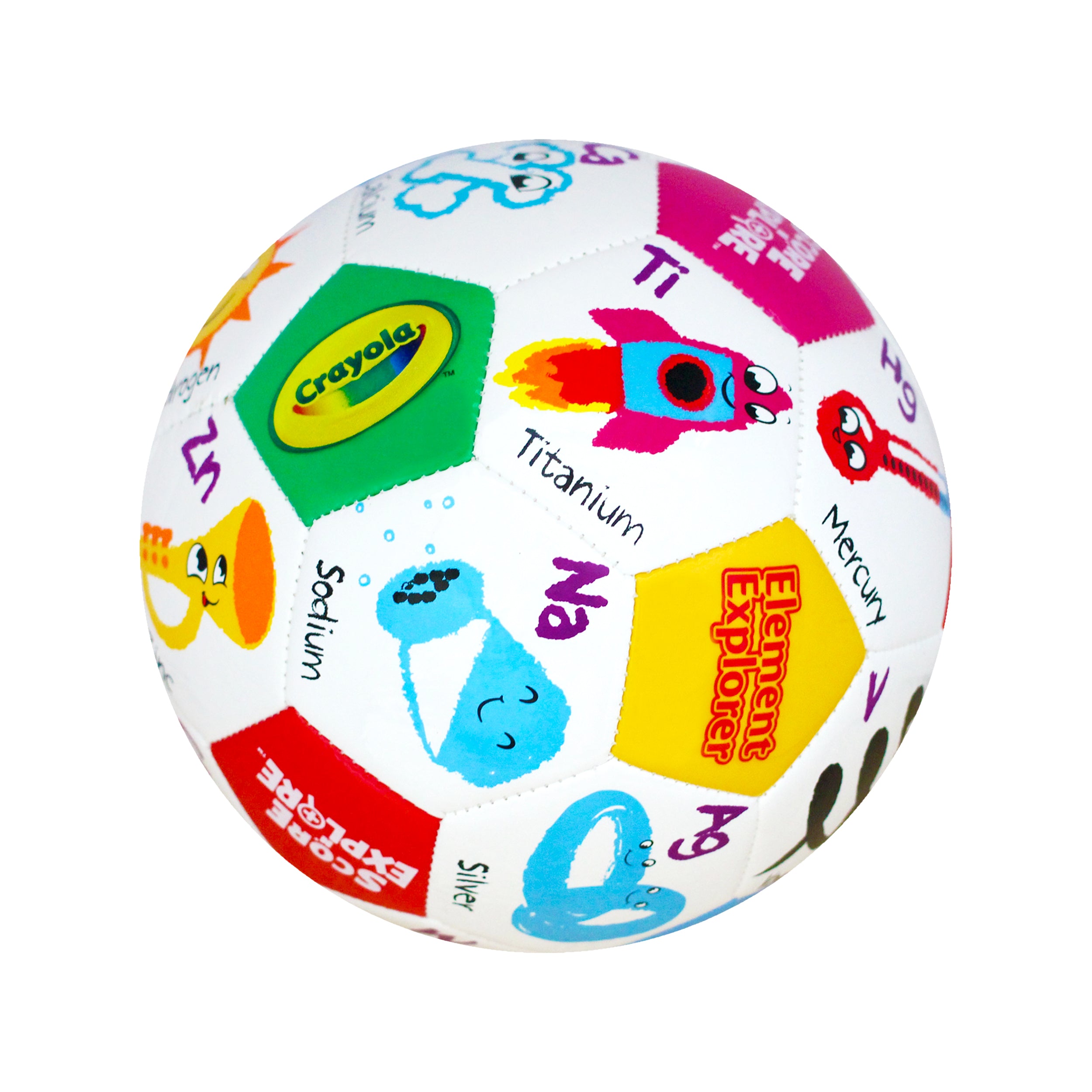 Crayola Soccer Ball CRAY92BL - Element Explorer - Size 3