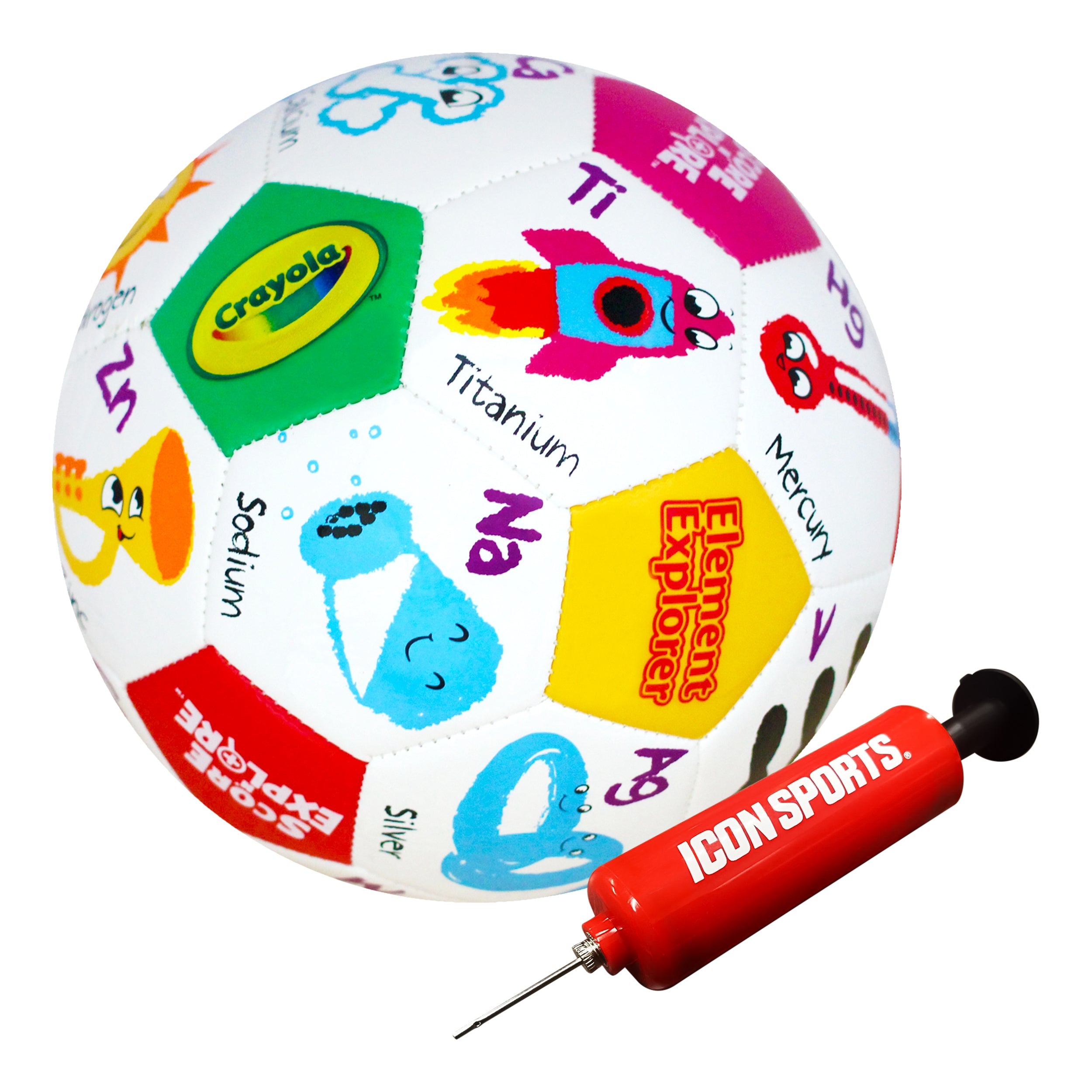 Crayola Soccer Ball CRAY92BL  - Element Explorer