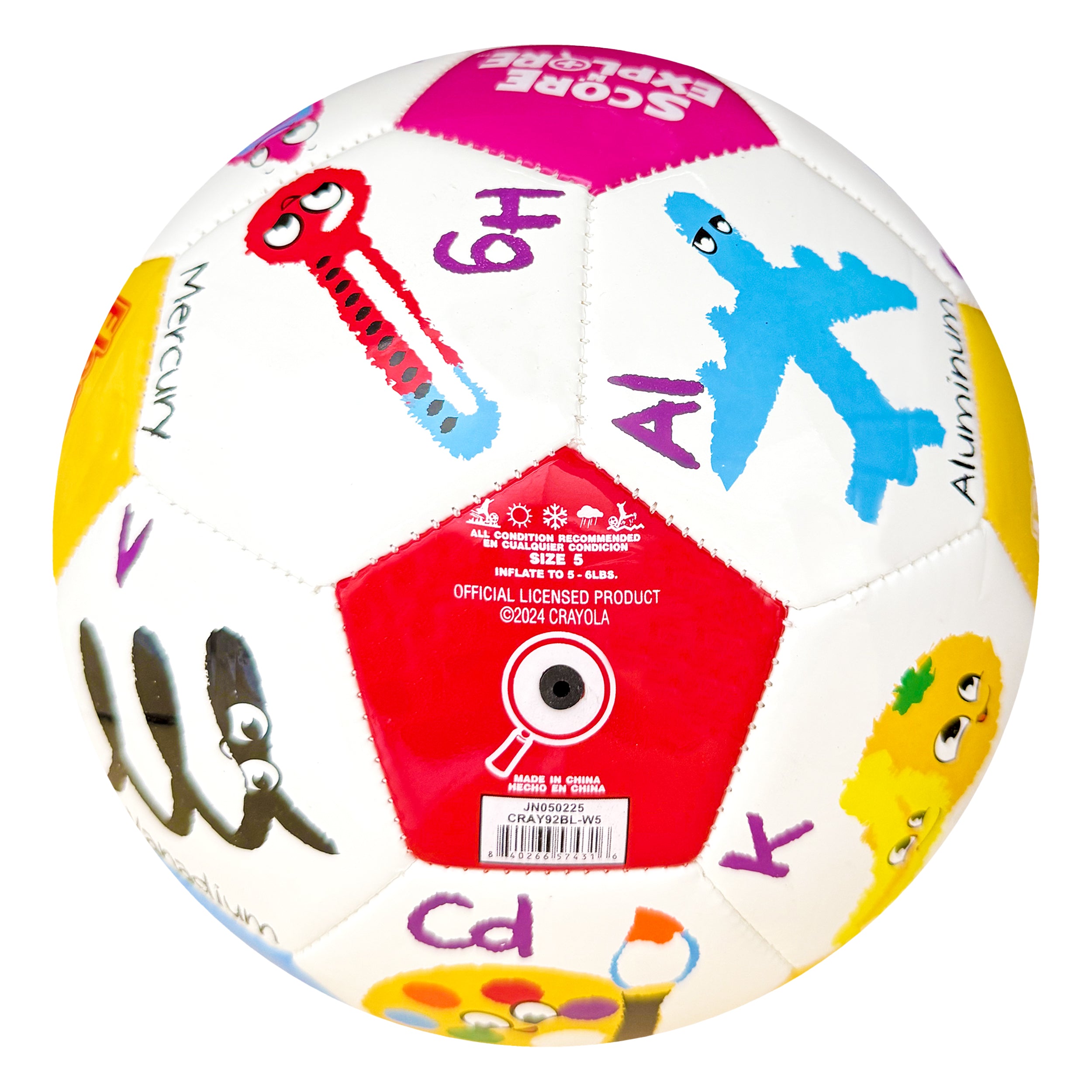 Crayola Soccer Ball CRAY92BL - Element Explorer - Size 5