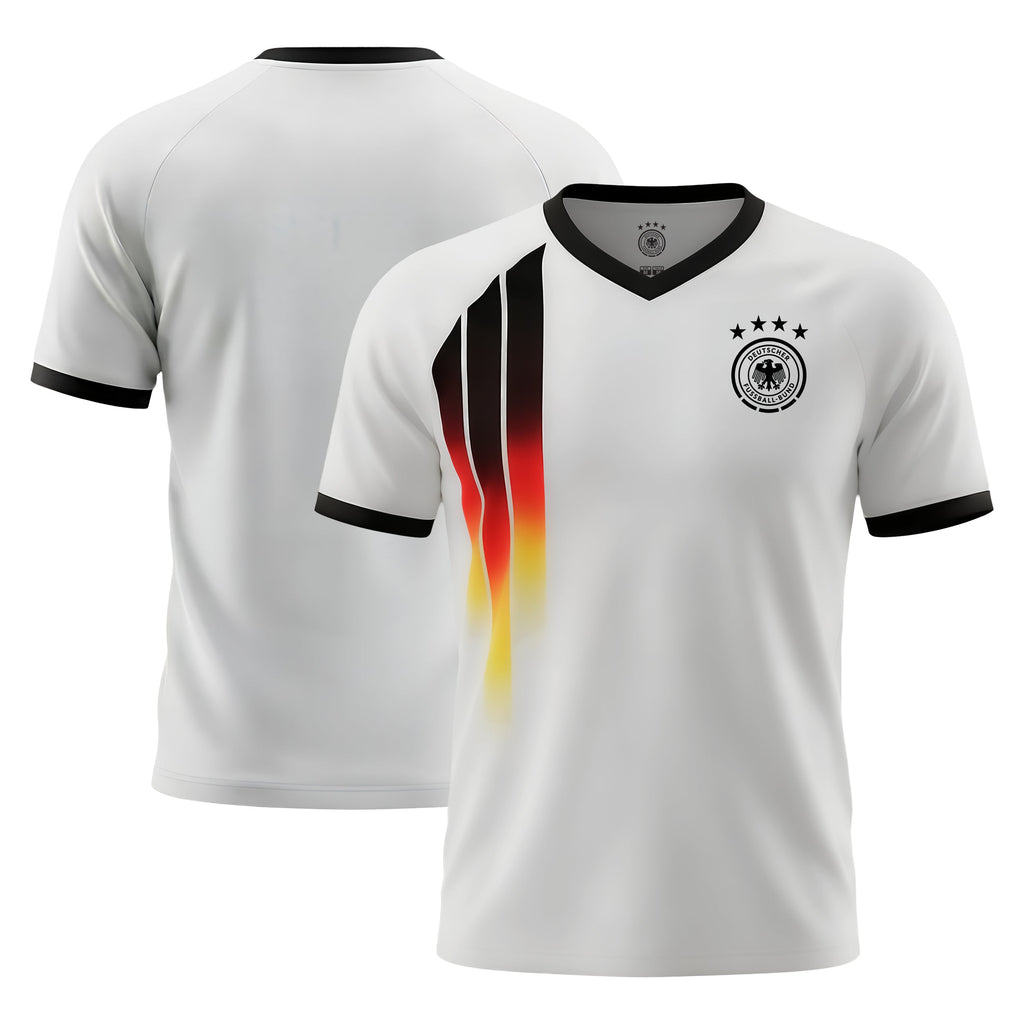 Germany White Jersey Front Back