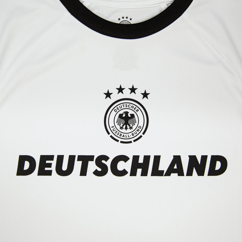 Germany White Jersey Detail 1
