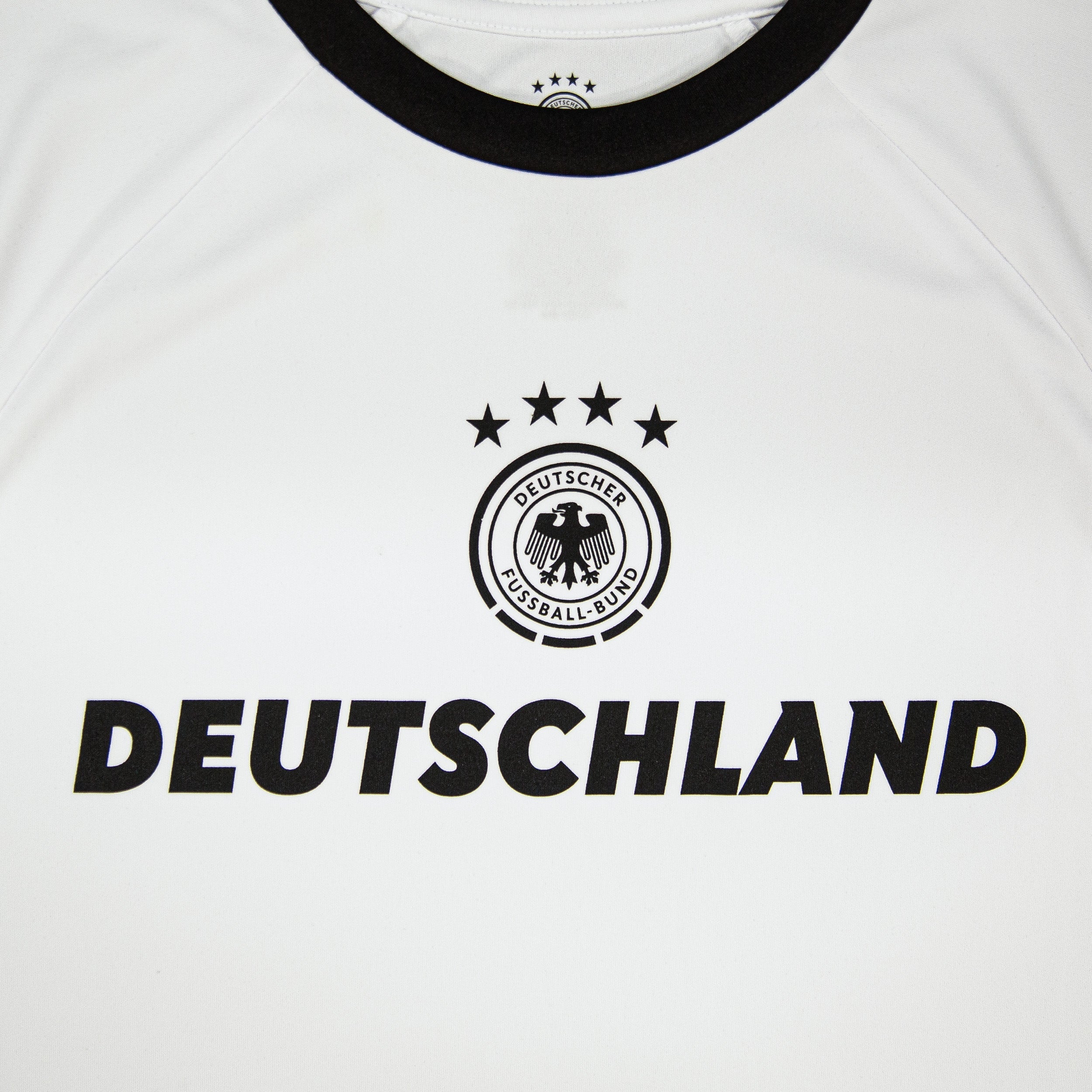 Germany White Jersey Detail 1