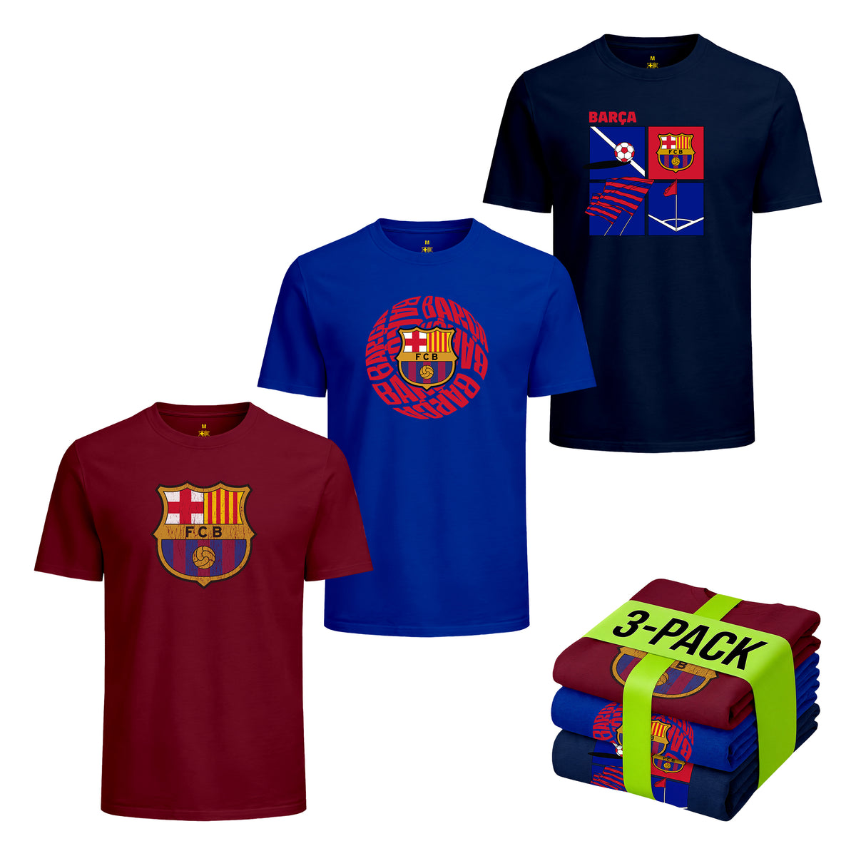Barcelona T-Shirt Bundle Image
