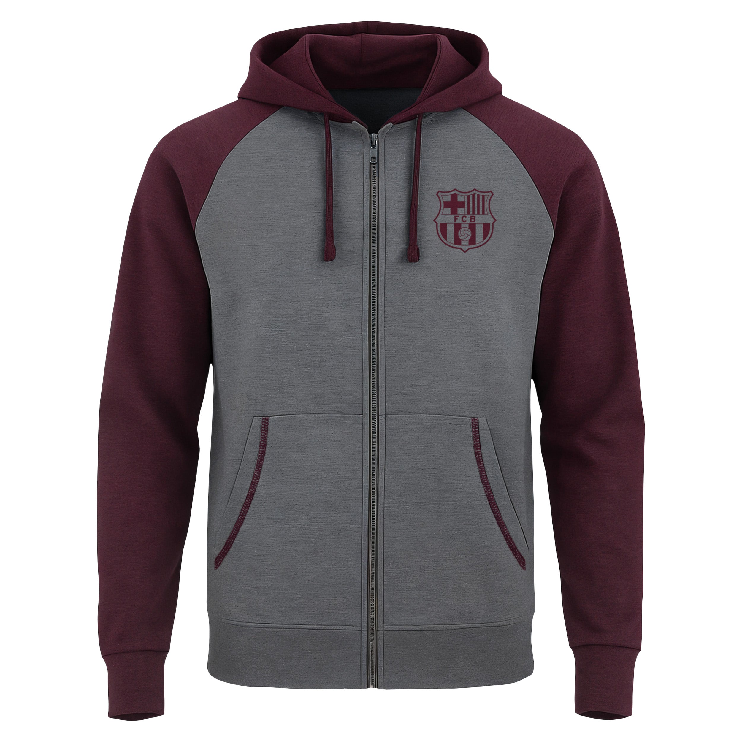 FC Barcelona Zip Up Hoodie - FCB08ZH
