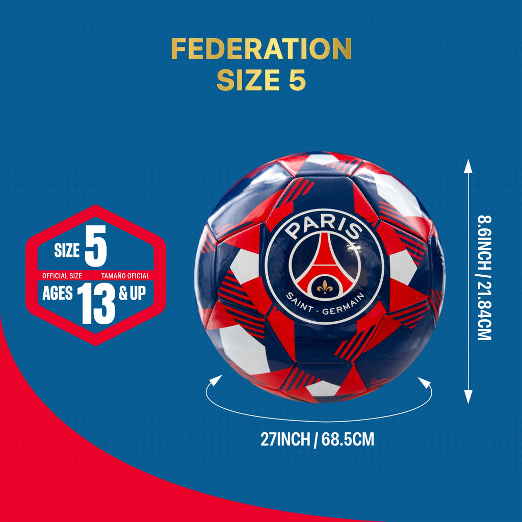 Paris Saint-Germain FC Soccer Ball - PSG90BL