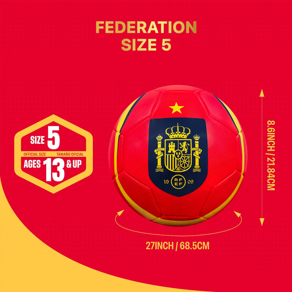 Spain Soccer Ball - RFEF189BL