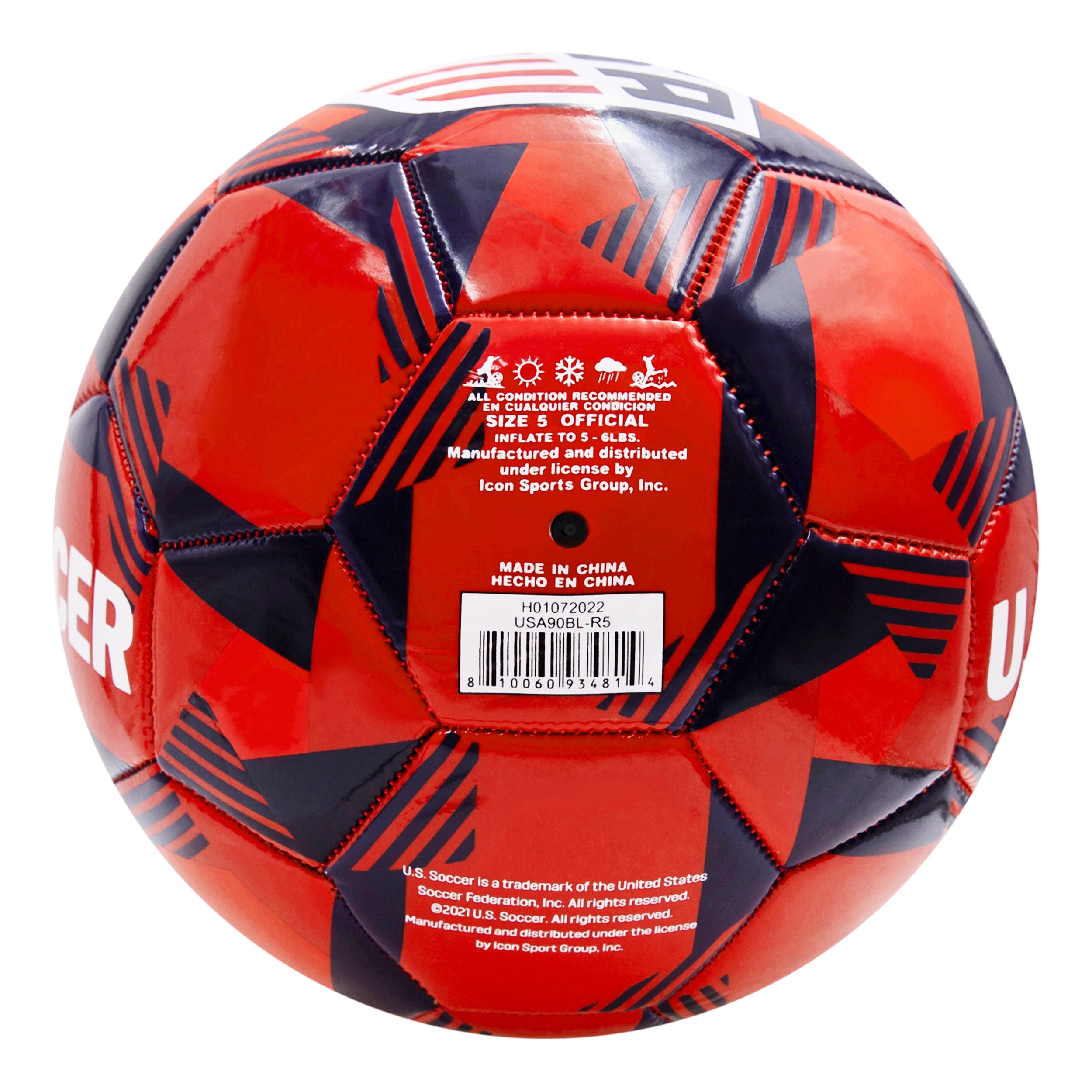 US Men's National Team Soccer Ball - USA90BL