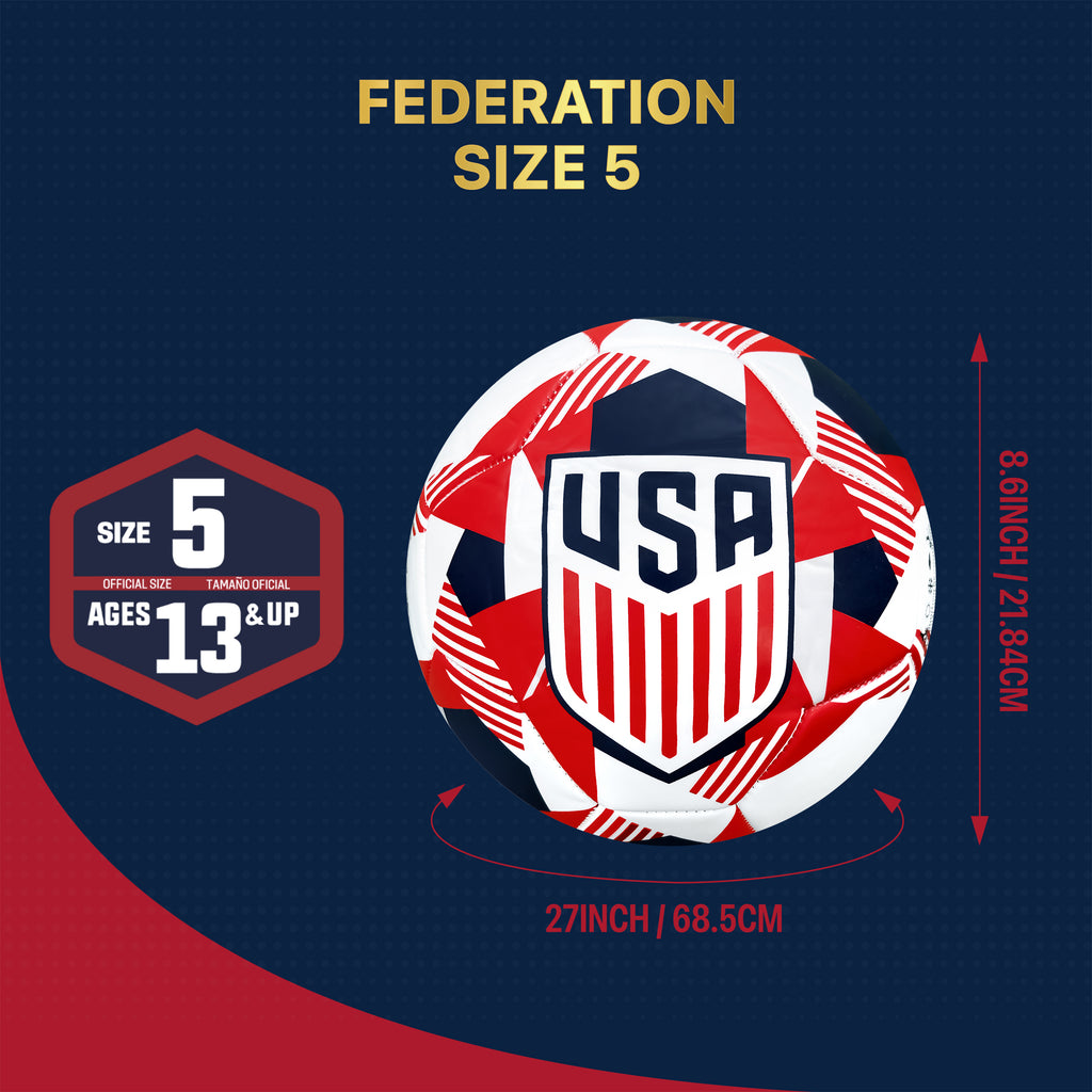 US Men's National Team Soccer Ball - USA90BL