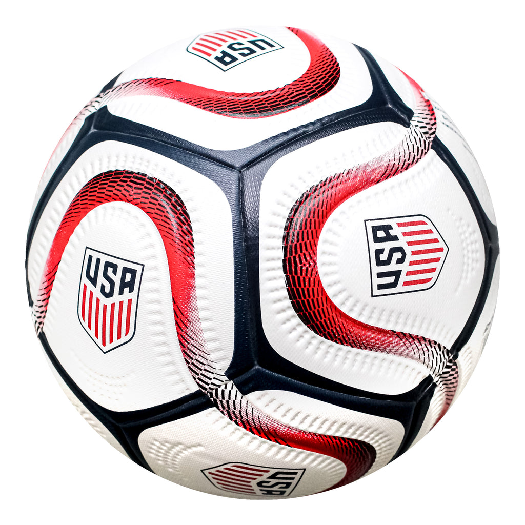 white soccer ball