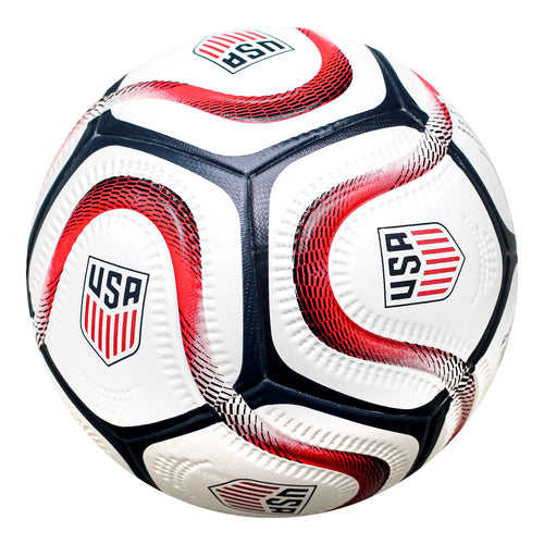 white soccer ball