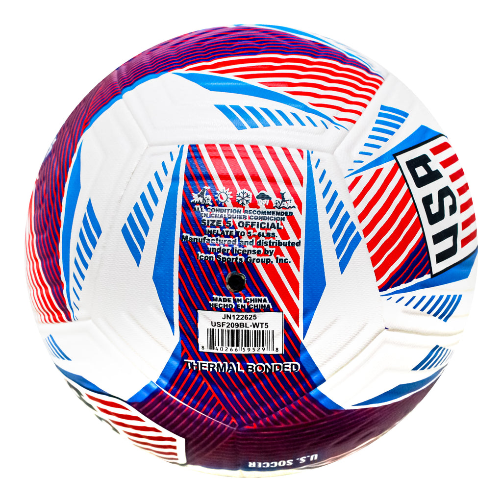 white soccer ball