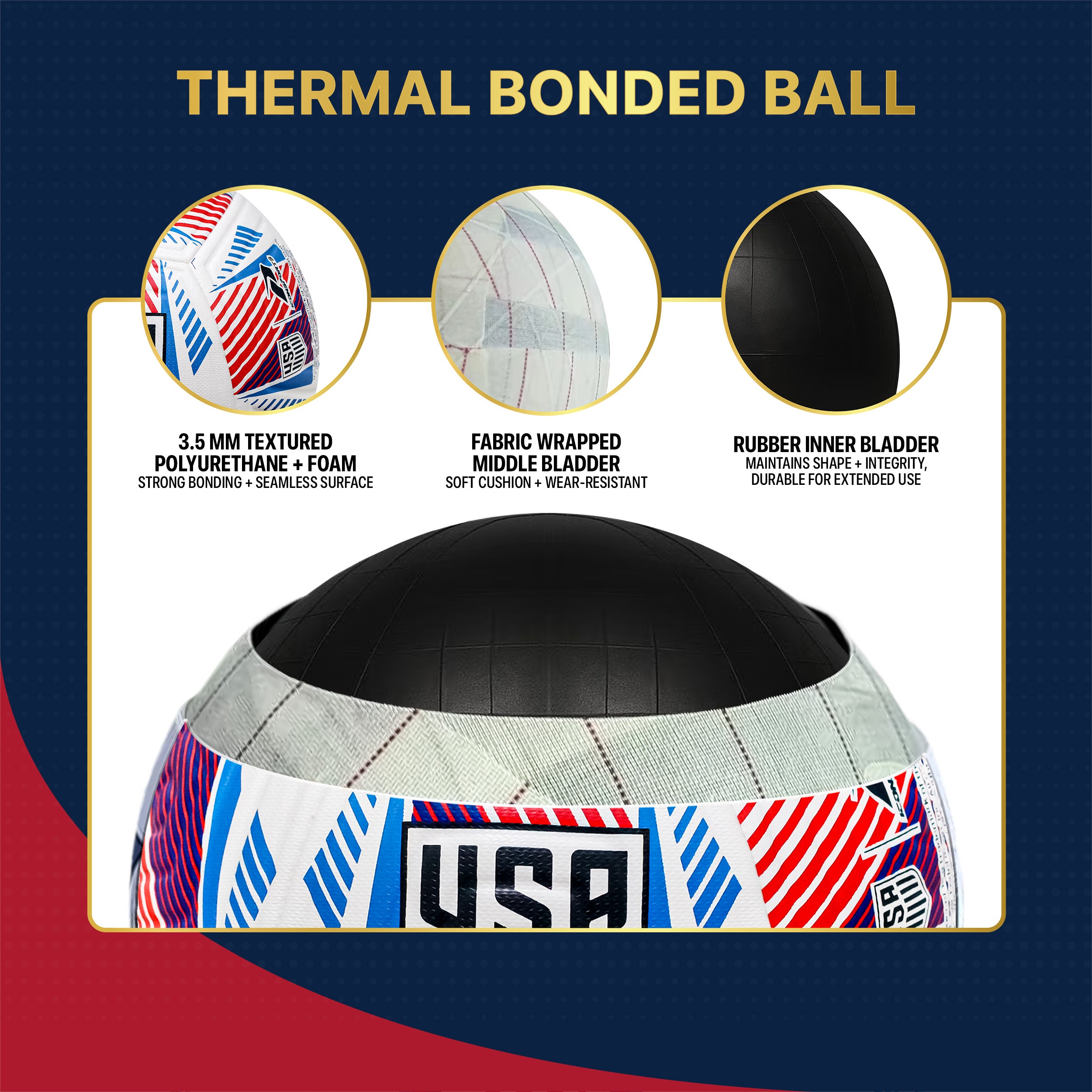 white soccer ball