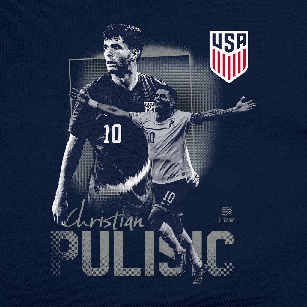US Men's National Soccer Team Christian Pulisic T-Shirt - USM754CT-PL