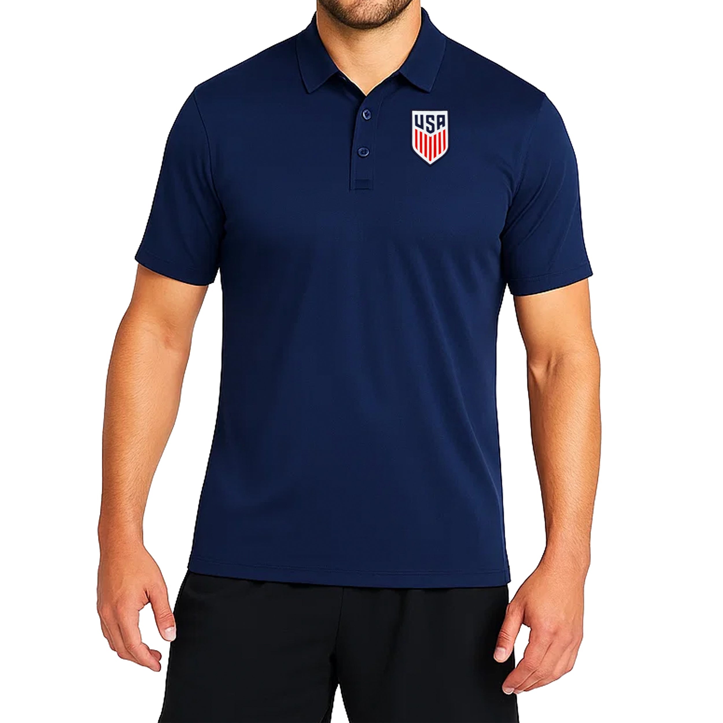 US Men's National Team Soccer Polo Shirt - USSF01PL