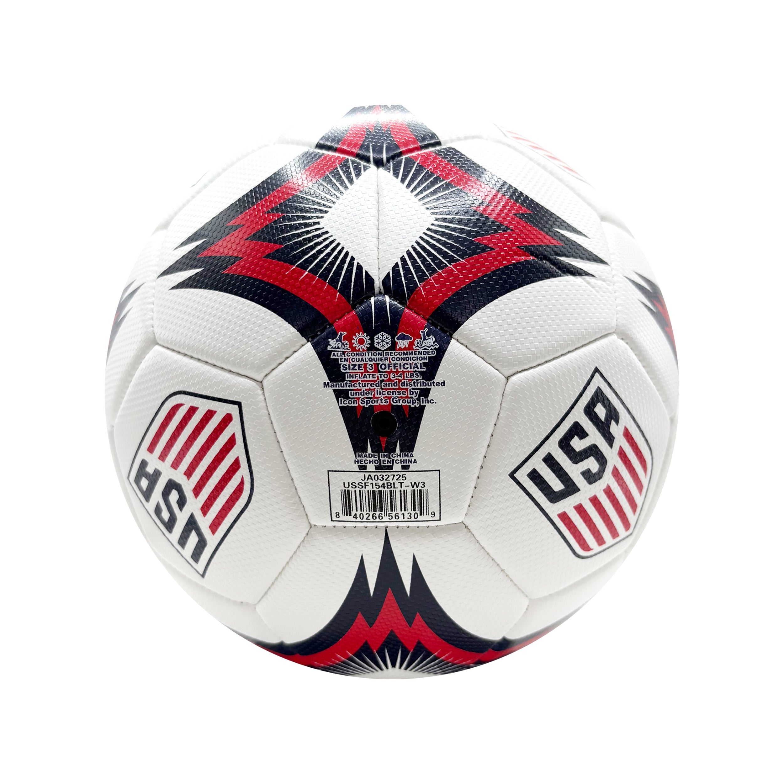 US Men's National Team Soccer Ball USSF154BLT-3