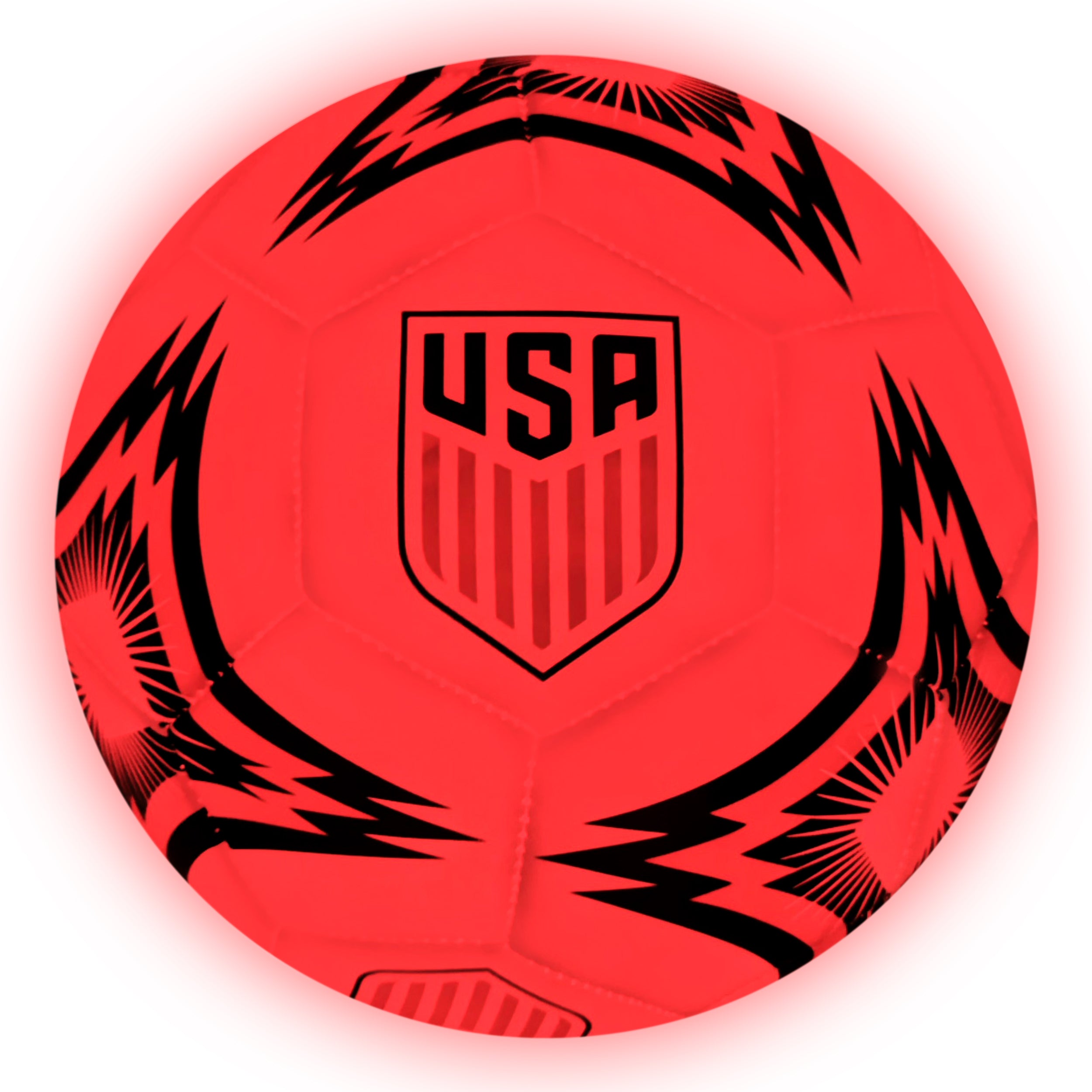 US Men National Team Led Light Soccer Ball - USSF184LBL