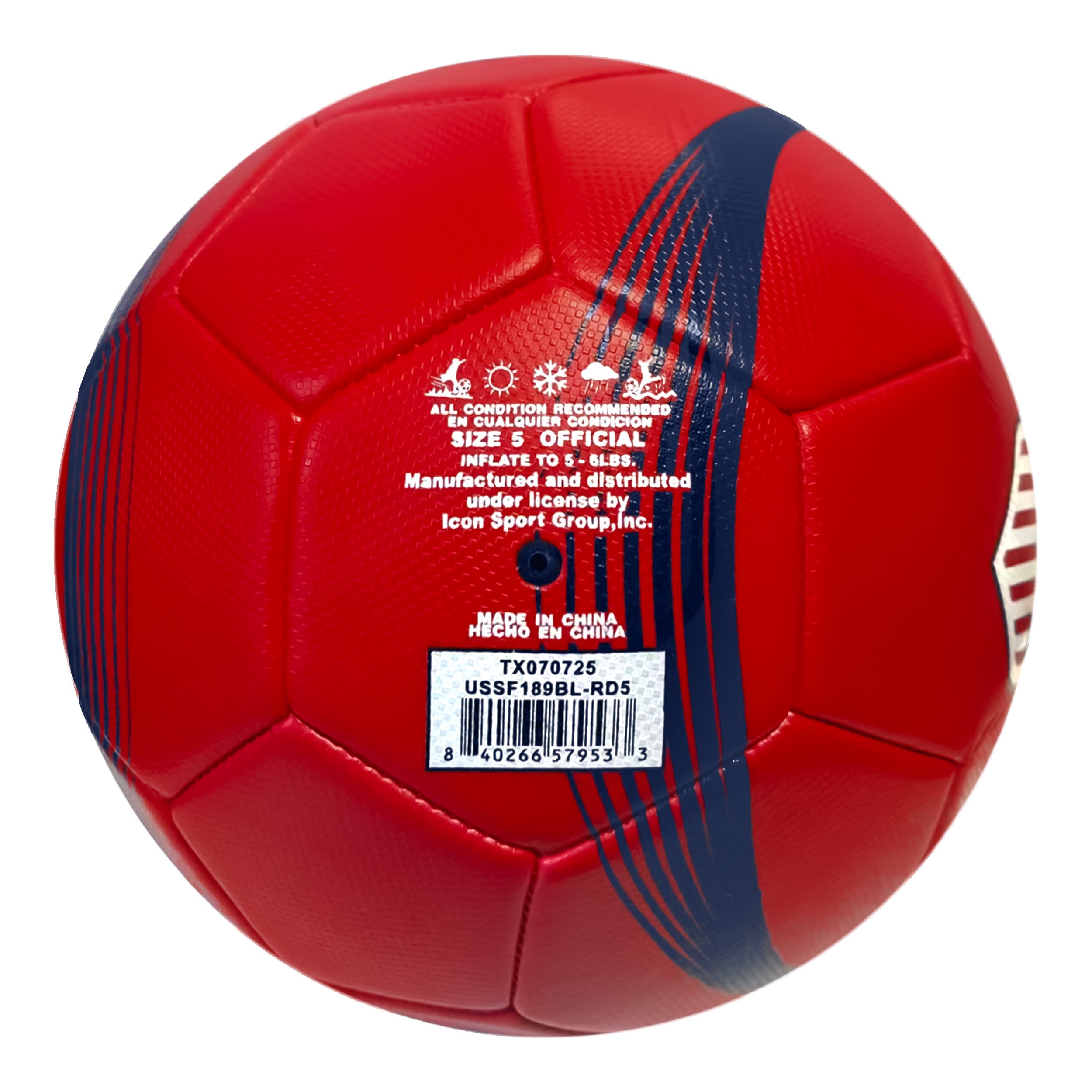US Men's National Team Soccer Ball - USSF189BL