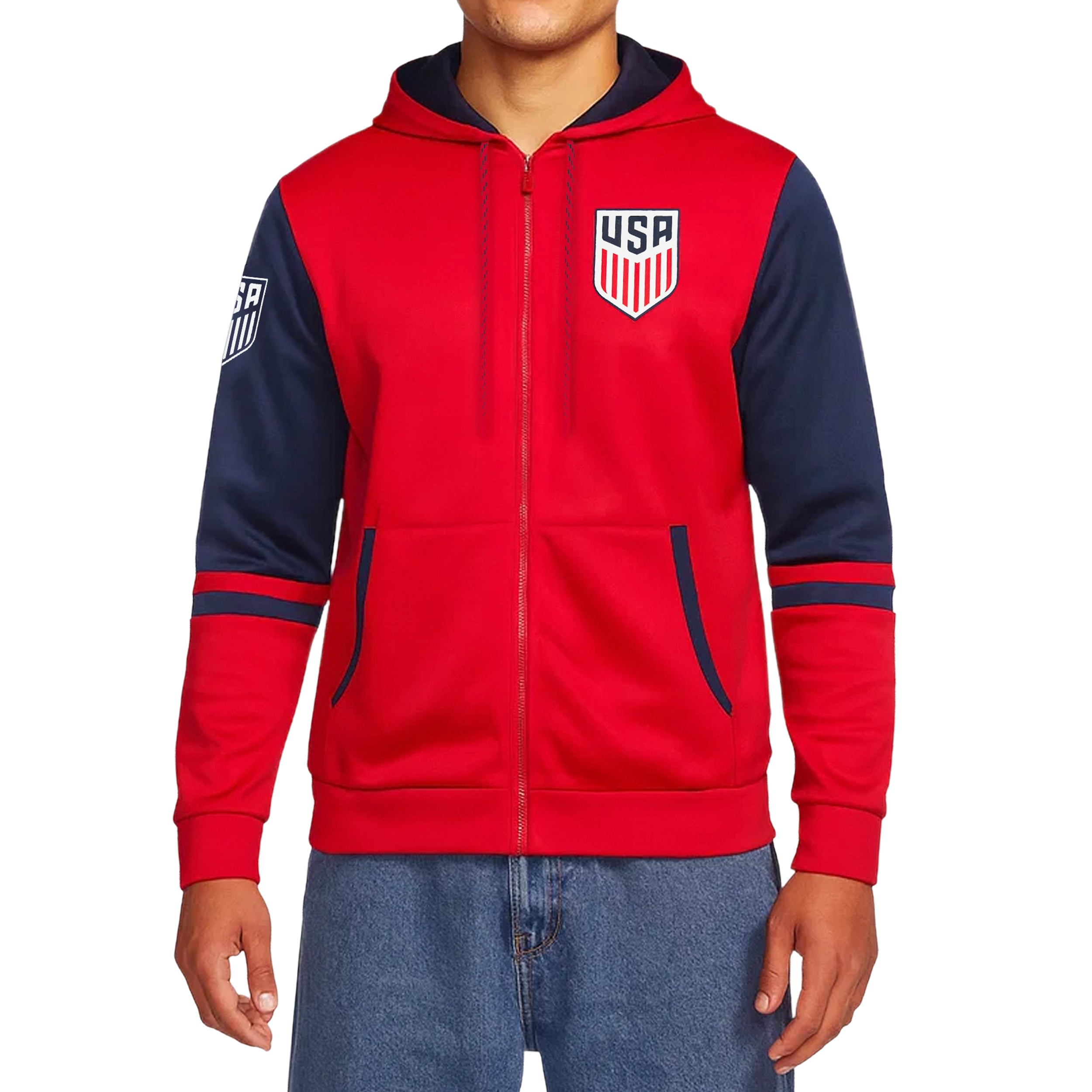 US Soccer Federation Zip Up Hoodie - USSF57ZH