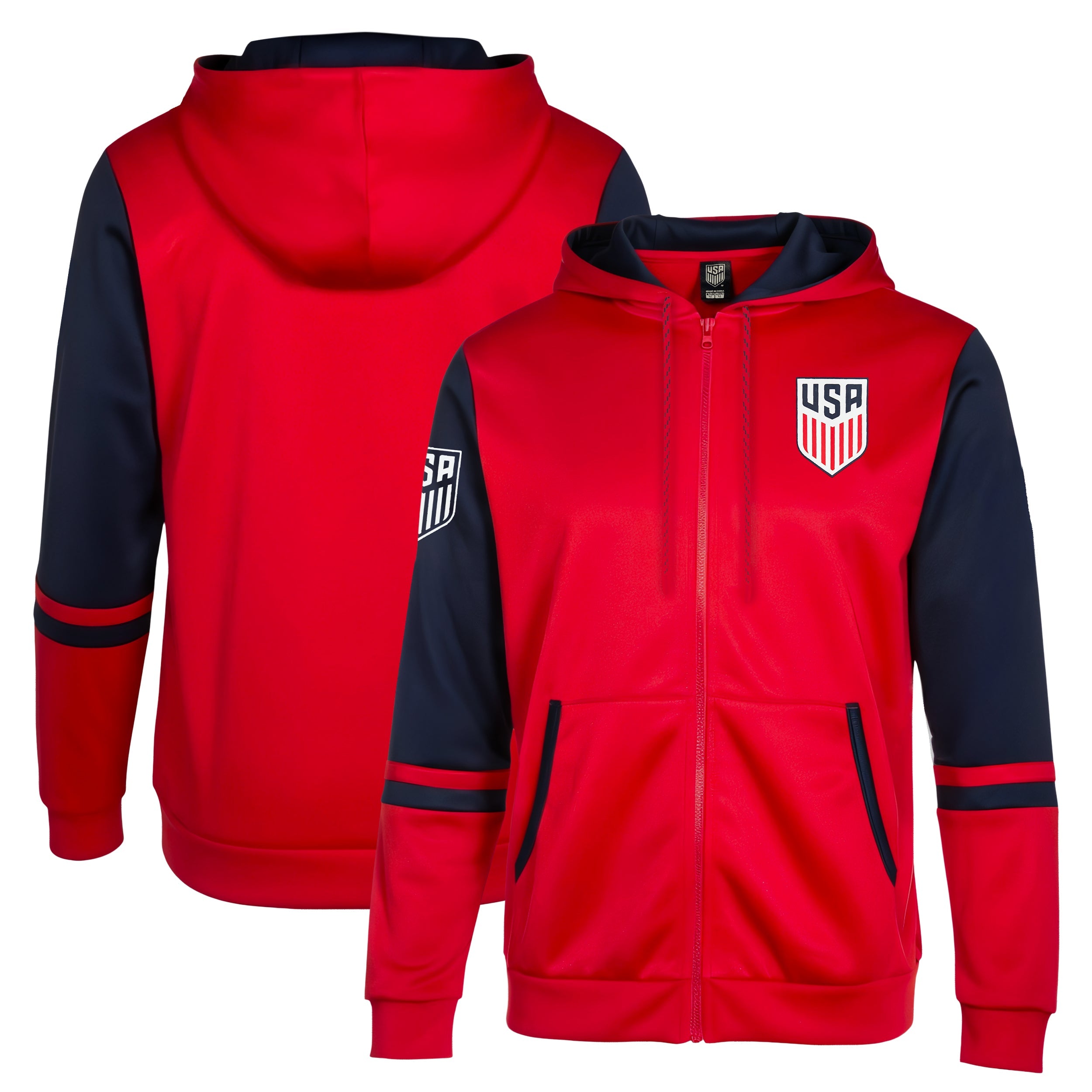 US Soccer Federation Zip Up Hoodie - USSF57ZH