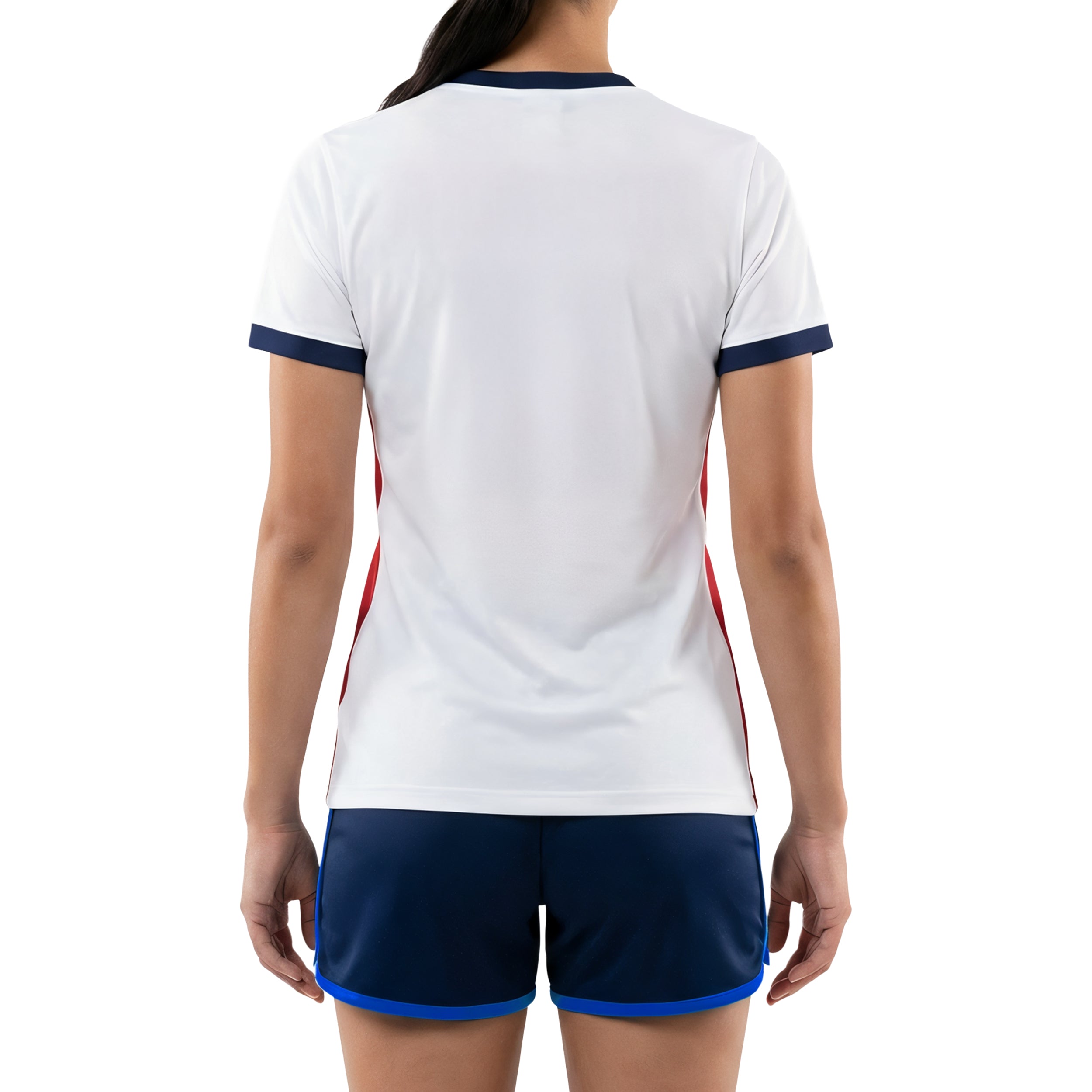 white/red jersey