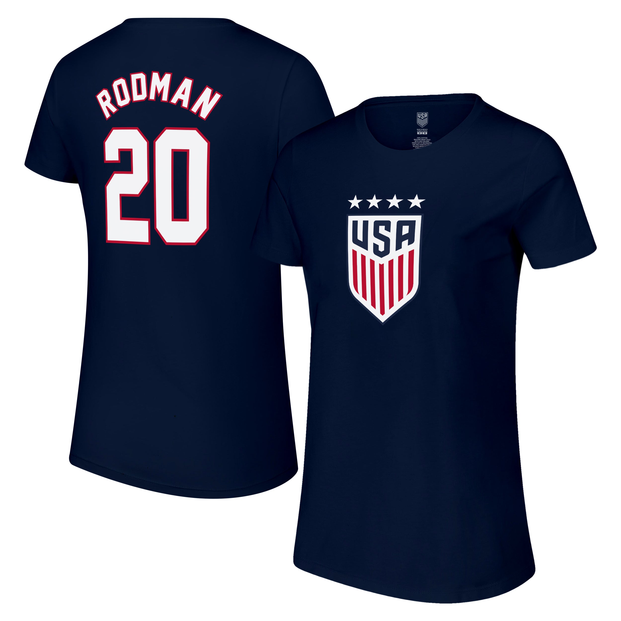 US Women's National Team Trinity Rodman Cotton T-Shirt - WNT67WCT