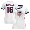 white/red jersey