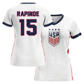white/red jersey