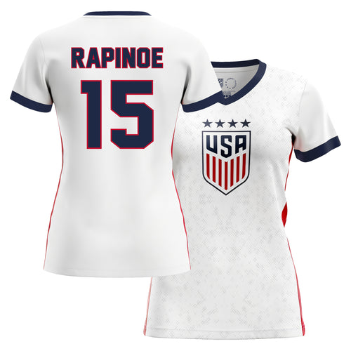 white/red jersey