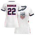 white/red jersey