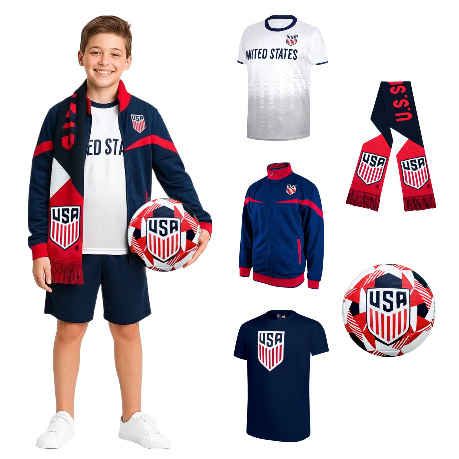 US Men's National Team Kids Ultimate Fan Pack- USSFUFP-YP